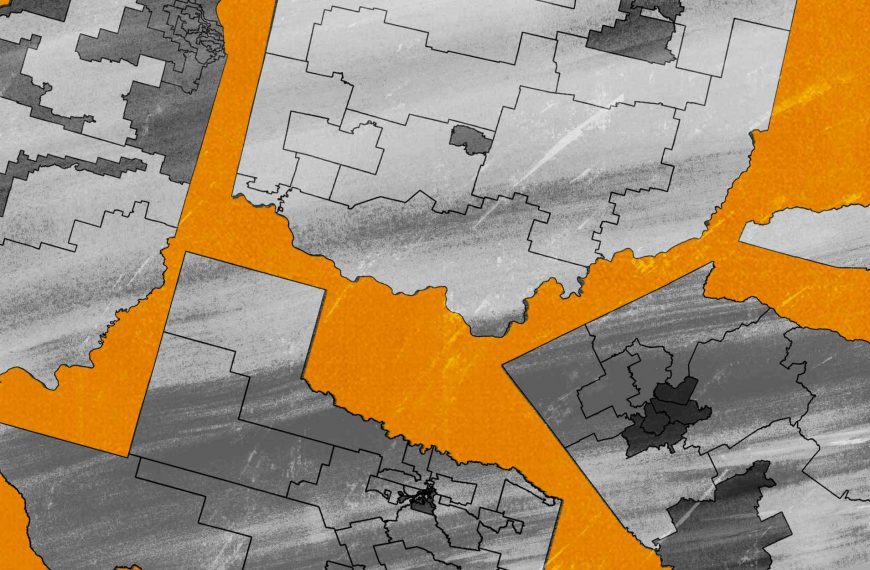 Political maps in swing states are like Donald Trump’s style: More compact, more gerrymandered