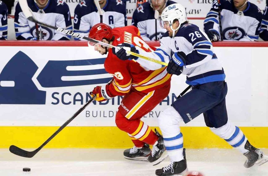 Jets Overcome Road Woes, Win 4-1 Over Flames