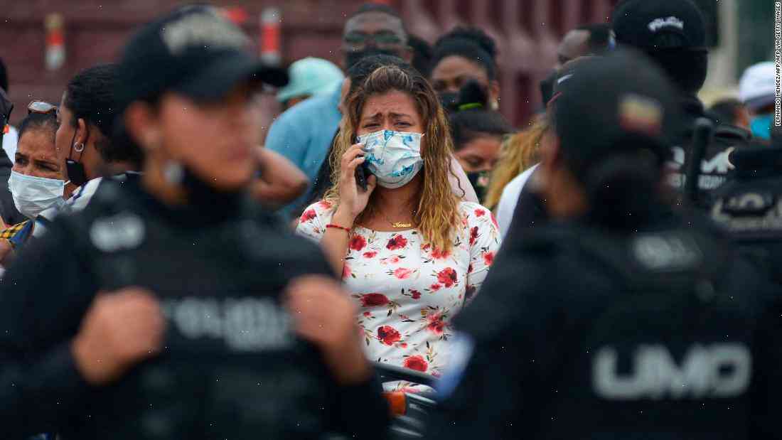 Ecuador identifies three killed in prison riot